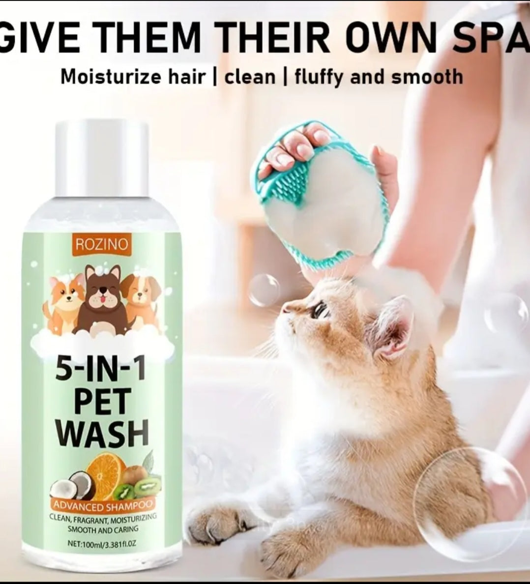 3 Piece Pet Care Set.