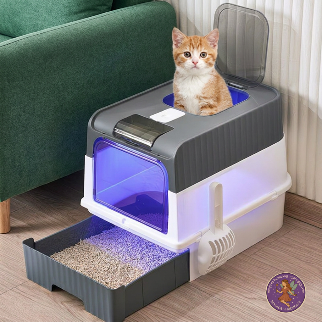 Hooded Cat Litter Tray