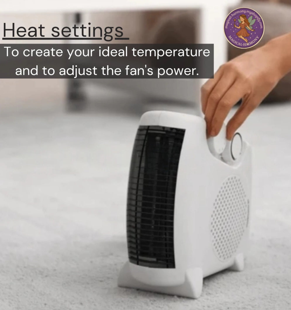 Hausown 2000W Portable Electric Fan Heater