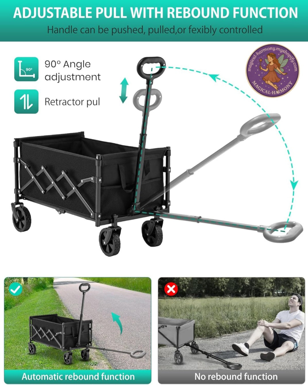 Lightweight Festival Trolley