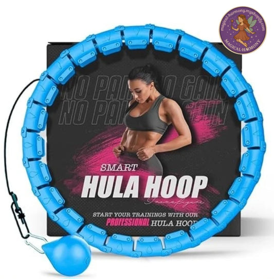Adjustable Hula Hoops for Adults Fitness Exercise Infinity Hoop with 360° Hips