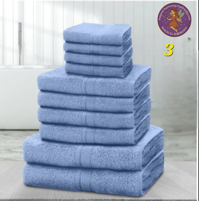10pcs Luxury Towel Bale Set