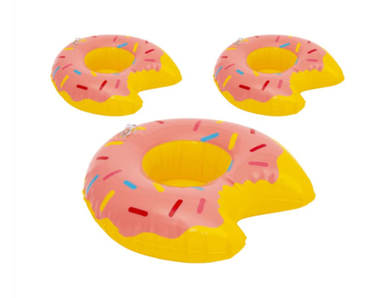 Inflatable Doughnut Drink Holder