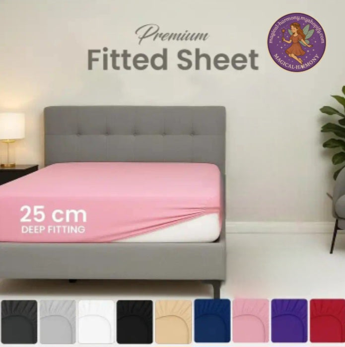 Extra Deep 25cm Fitted Sheet