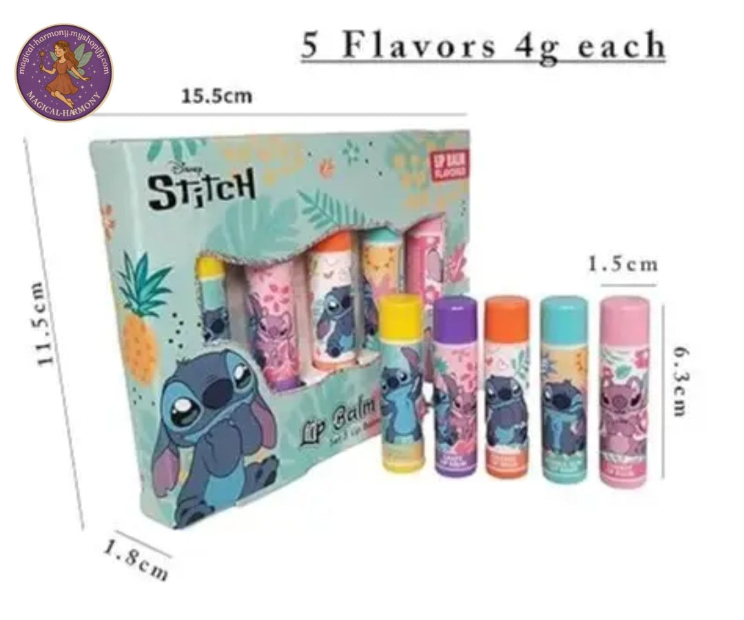 5 Pack Flavoured Lip Care Collection