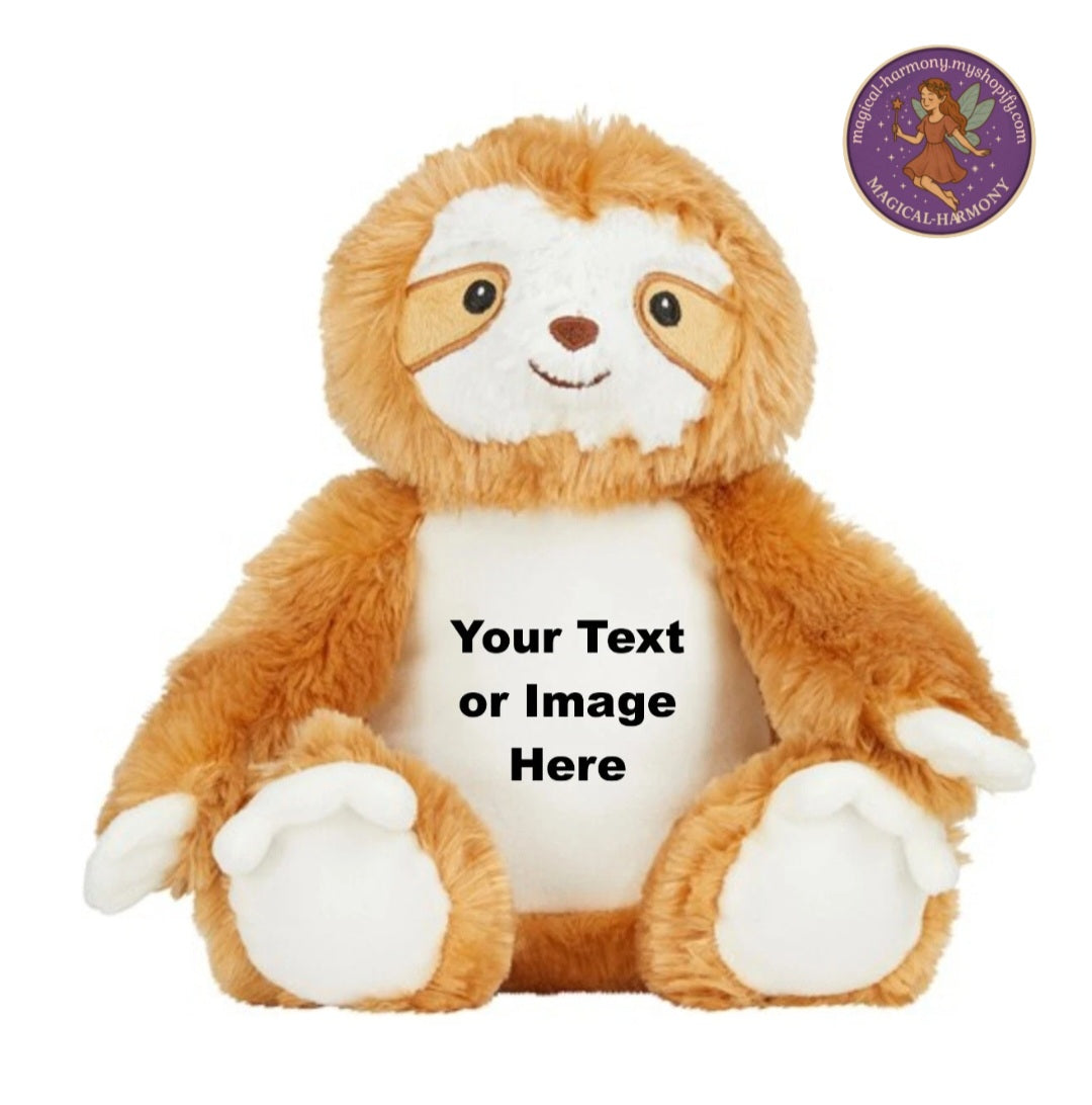 Personalised Mini Teddy Stuff Toys Image Text Valentine Birthday Adult Kid Gift