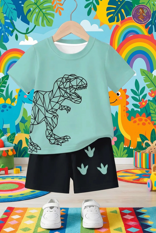 2-Piece Boys’ T-Shirt & Shorts Set