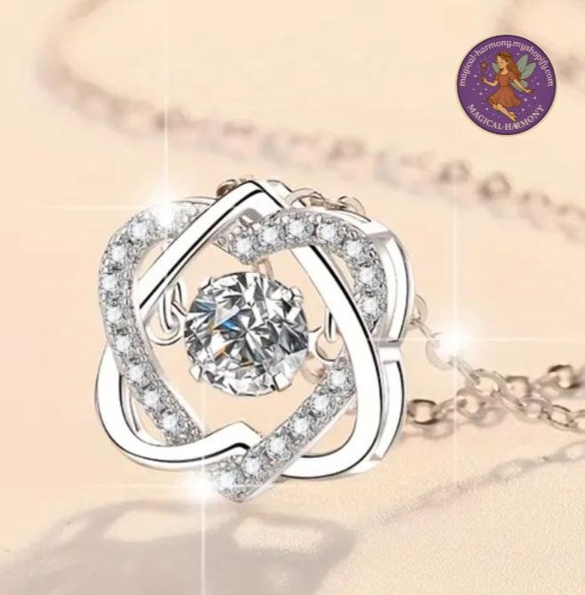 Infinity Heart Chain Necklace