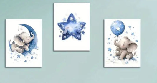 3pcs Framed Canvas,