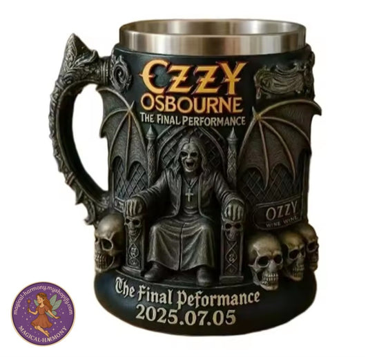 3D Ozzy Osbourne commemorative mug