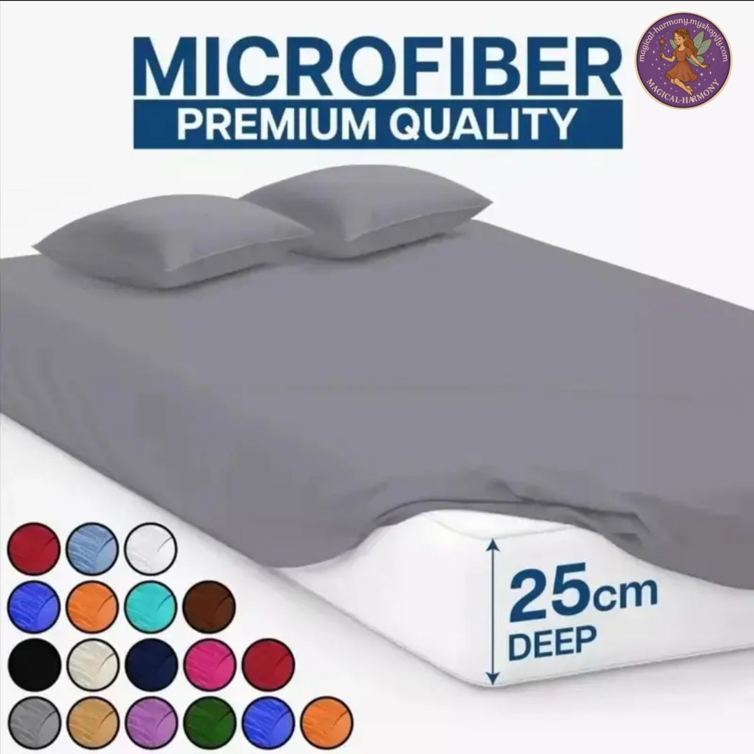 Extra Deep 25cm Fitted Sheet