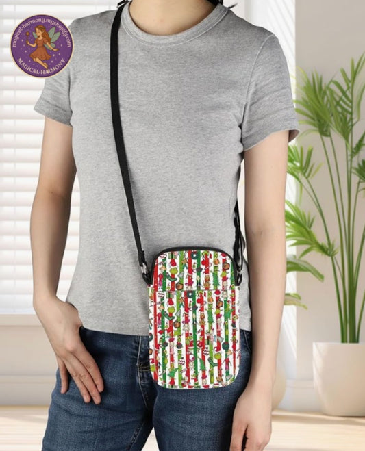 Cross Body Grinchmas Bag