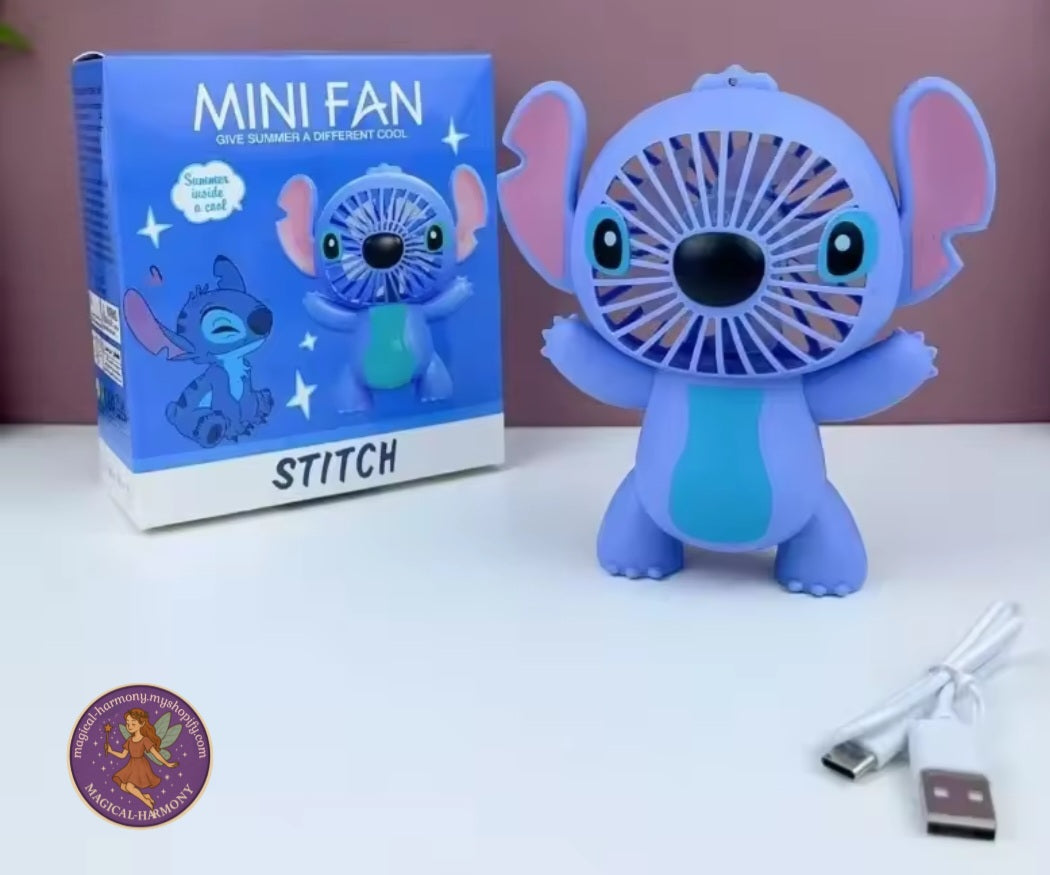 Anime Lilo & Stitch hand fans