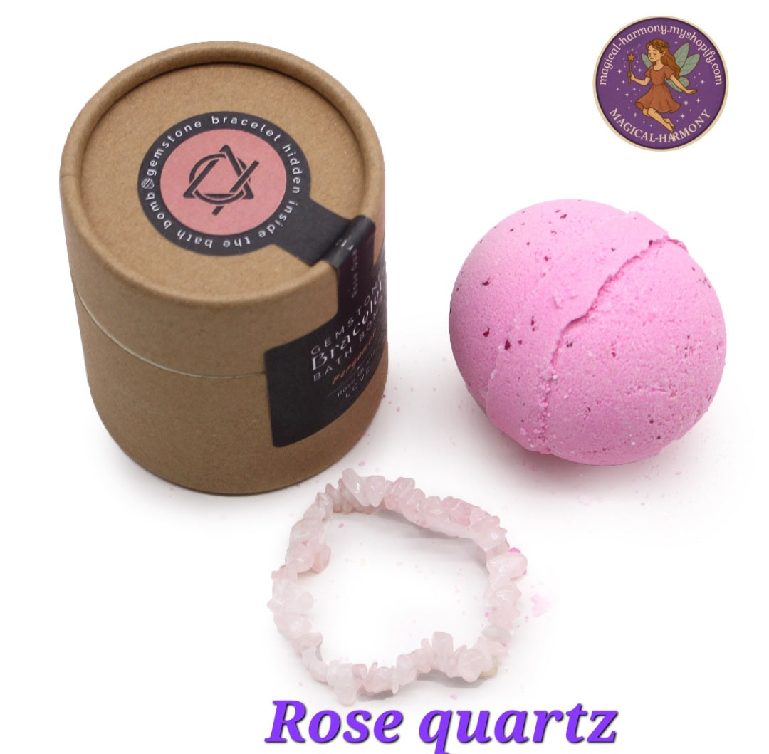 Gemstone Bracelets Bath Bomb