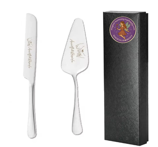Personalised Wedding Cake Knife Set