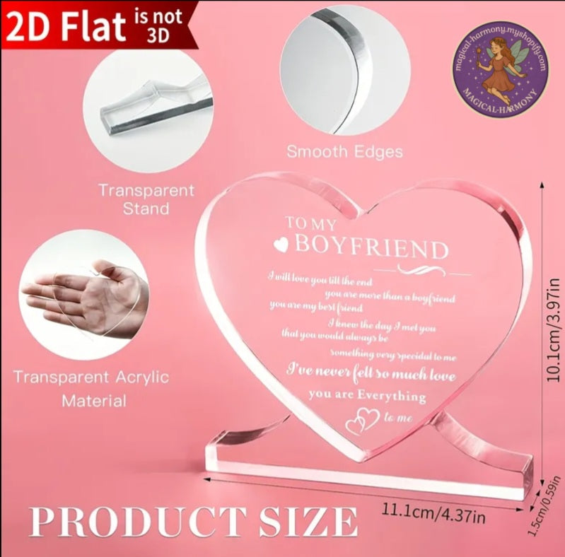 2D Crystal Heart.
