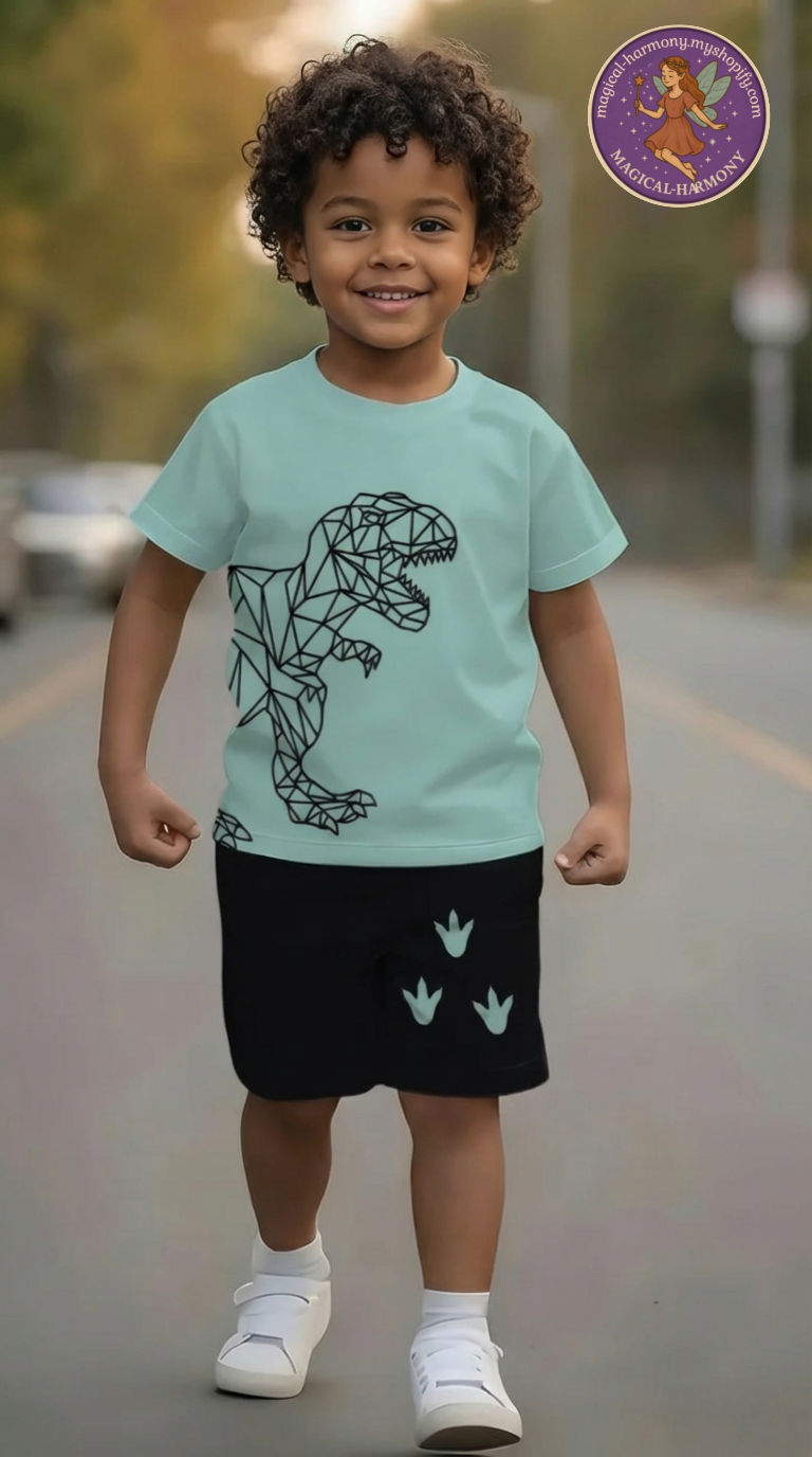 2-Piece Boys’ T-Shirt & Shorts Set