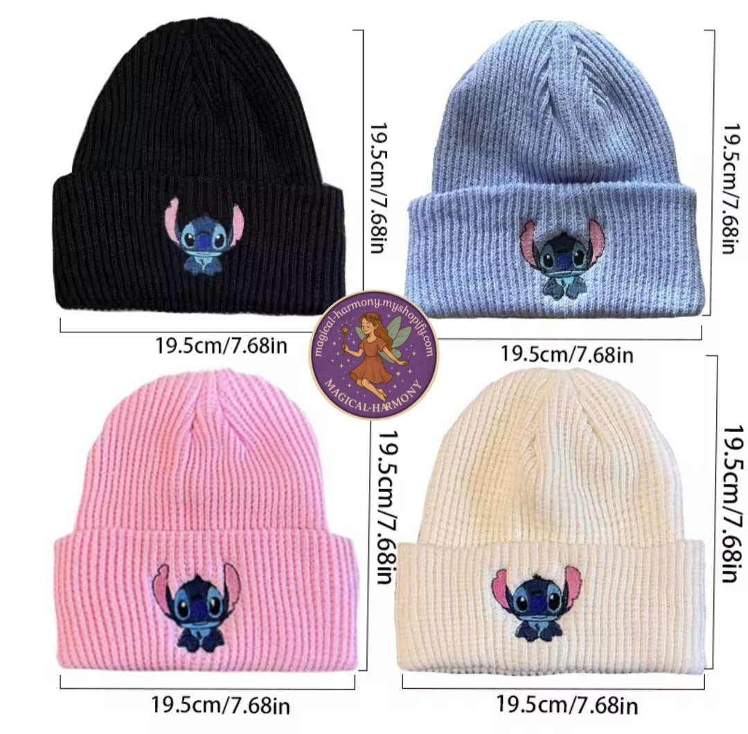 Kids Warm Pullover Knitted Stitch Hat