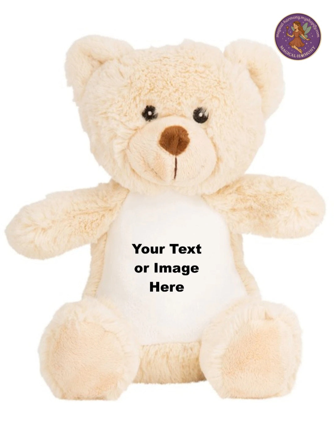 Personalised Mini Teddy Stuff Toys Image Text Valentine Birthday Adult Kid Gift