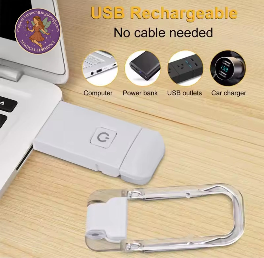 LED USB Rechargeable Book Light