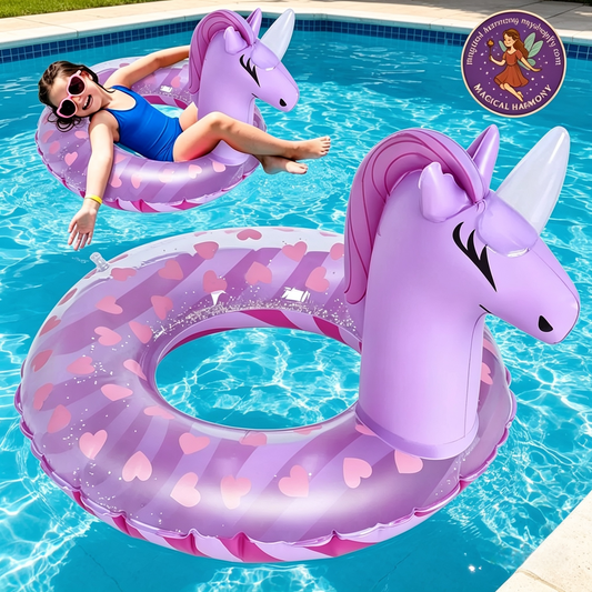 Glitter Inflatable Swimming Rings
