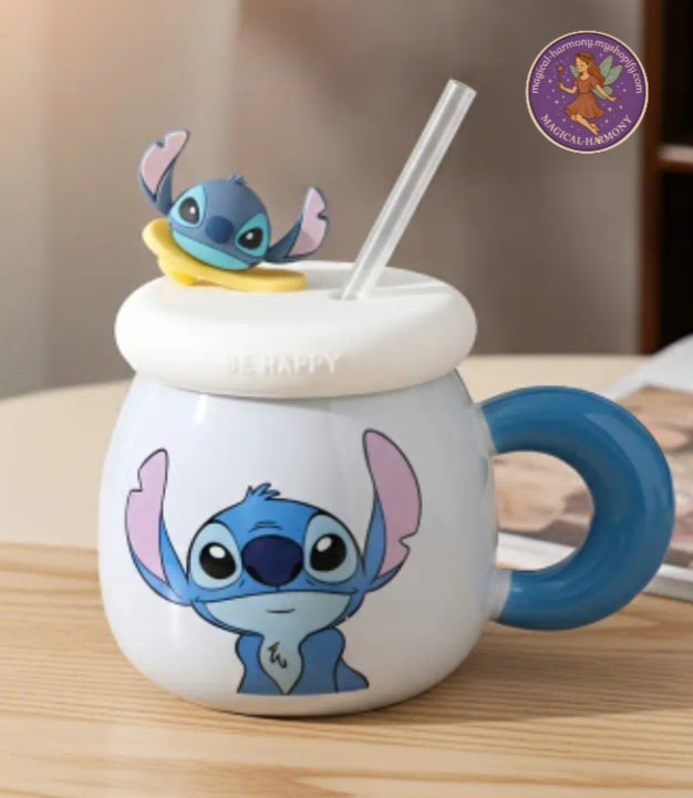 Disney Stitch & Angel Ceramic Mug