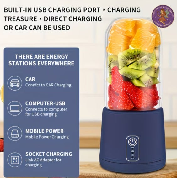 2-in-1 Portable Blender & Juicer