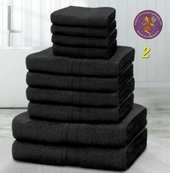 10pcs Luxury Towel Bale Set