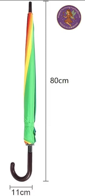 45" Rainbow Umbrella