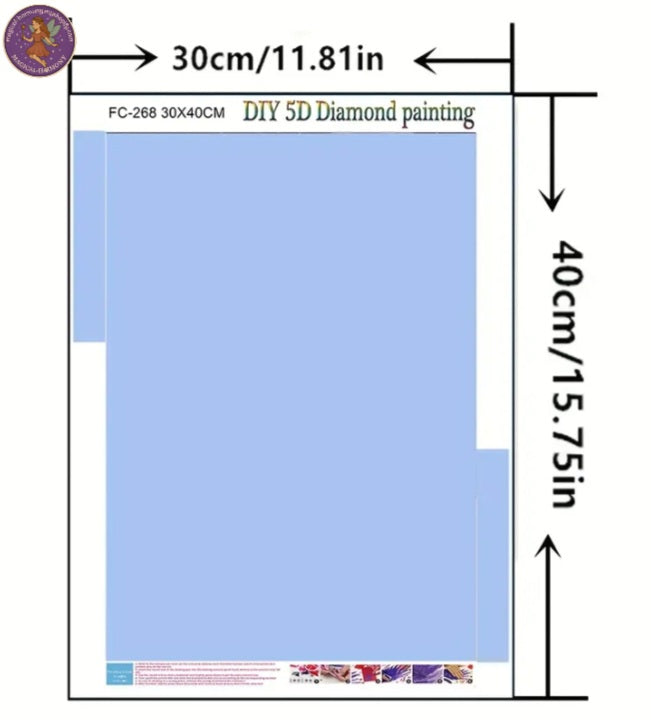 3pcs DIY Diamond Painting Kit