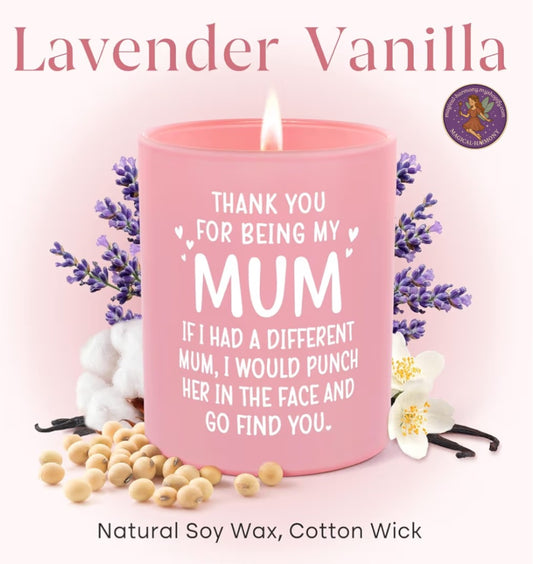 Handmade Lavender Scented Candle – 10oz