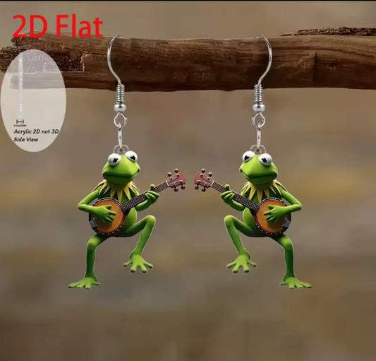 Frog Earrings