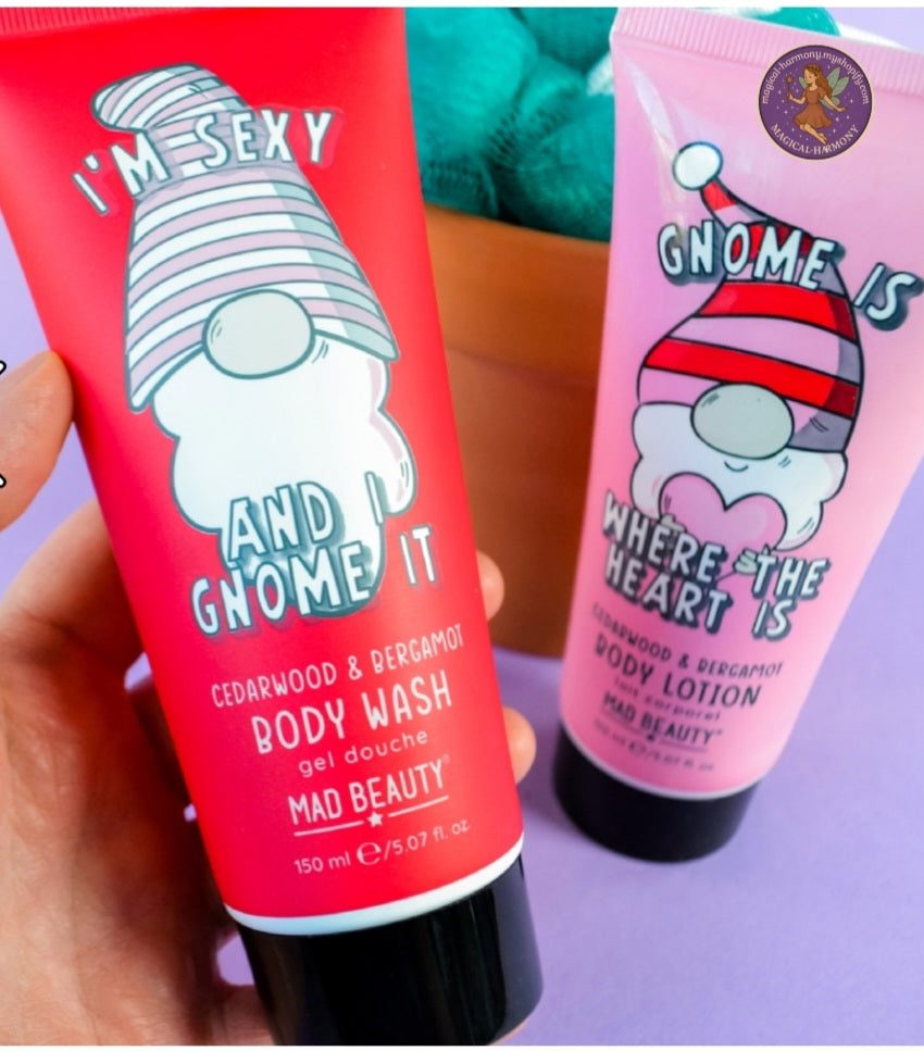 Gnome-themed Plant Pot Bath And Body Set