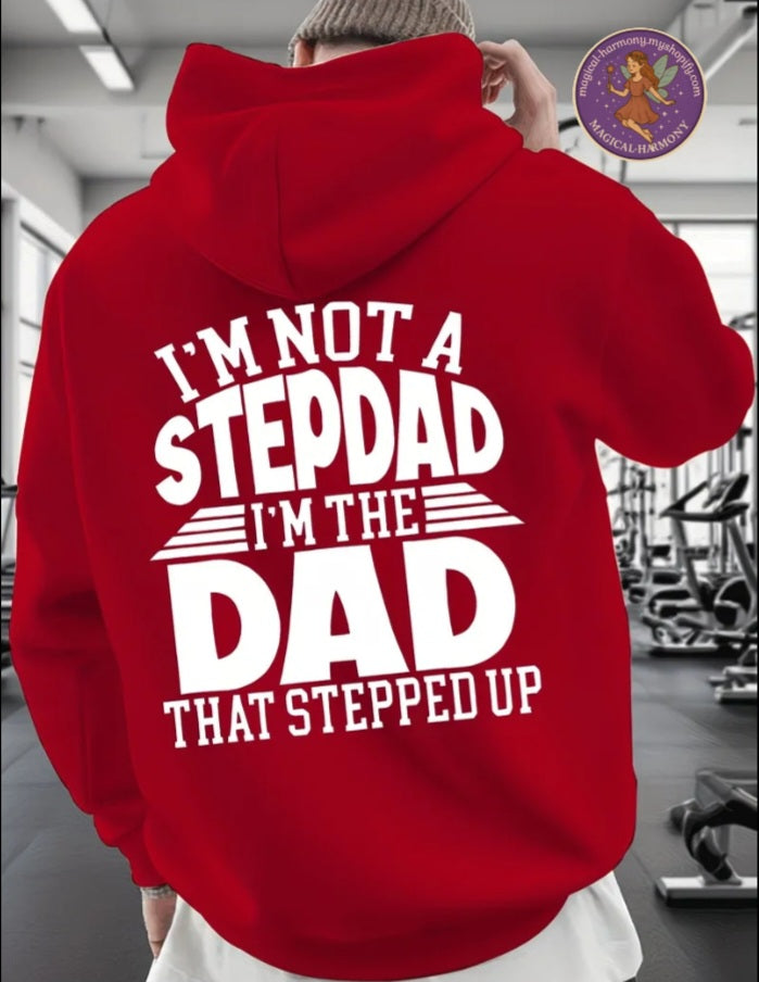 Men’s Back-Printed Hoodie