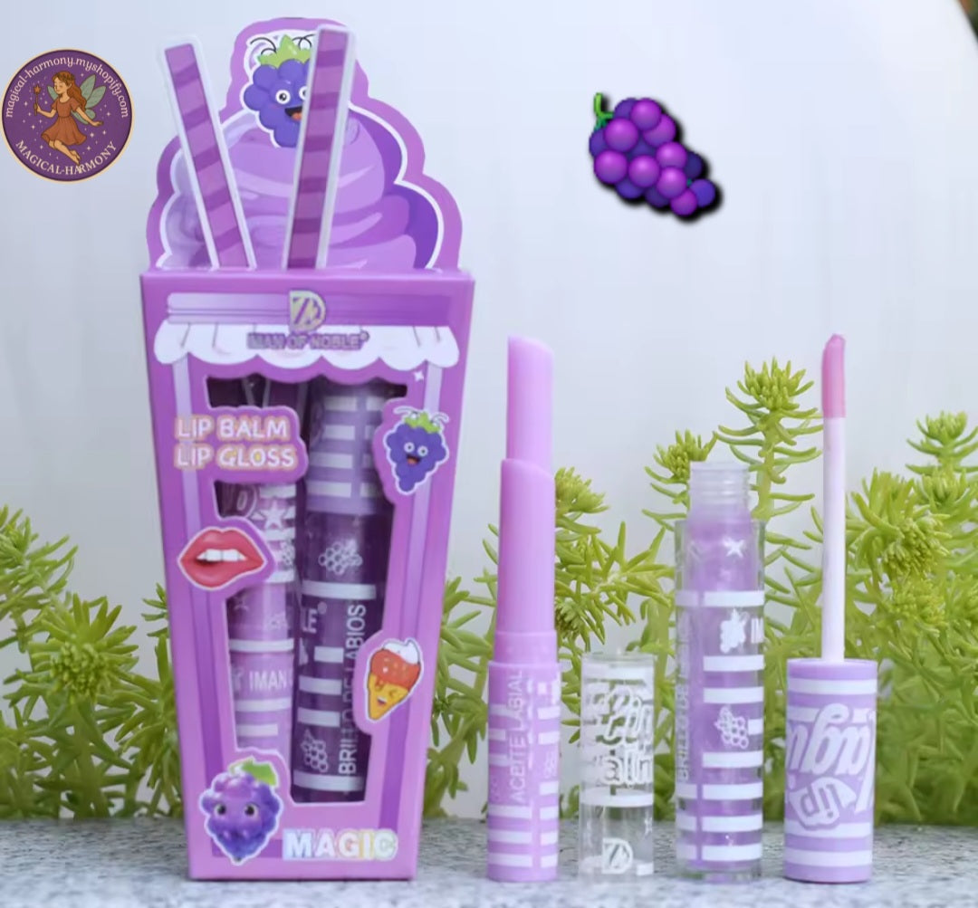 Cute Ice-Cream Lip Care Set!