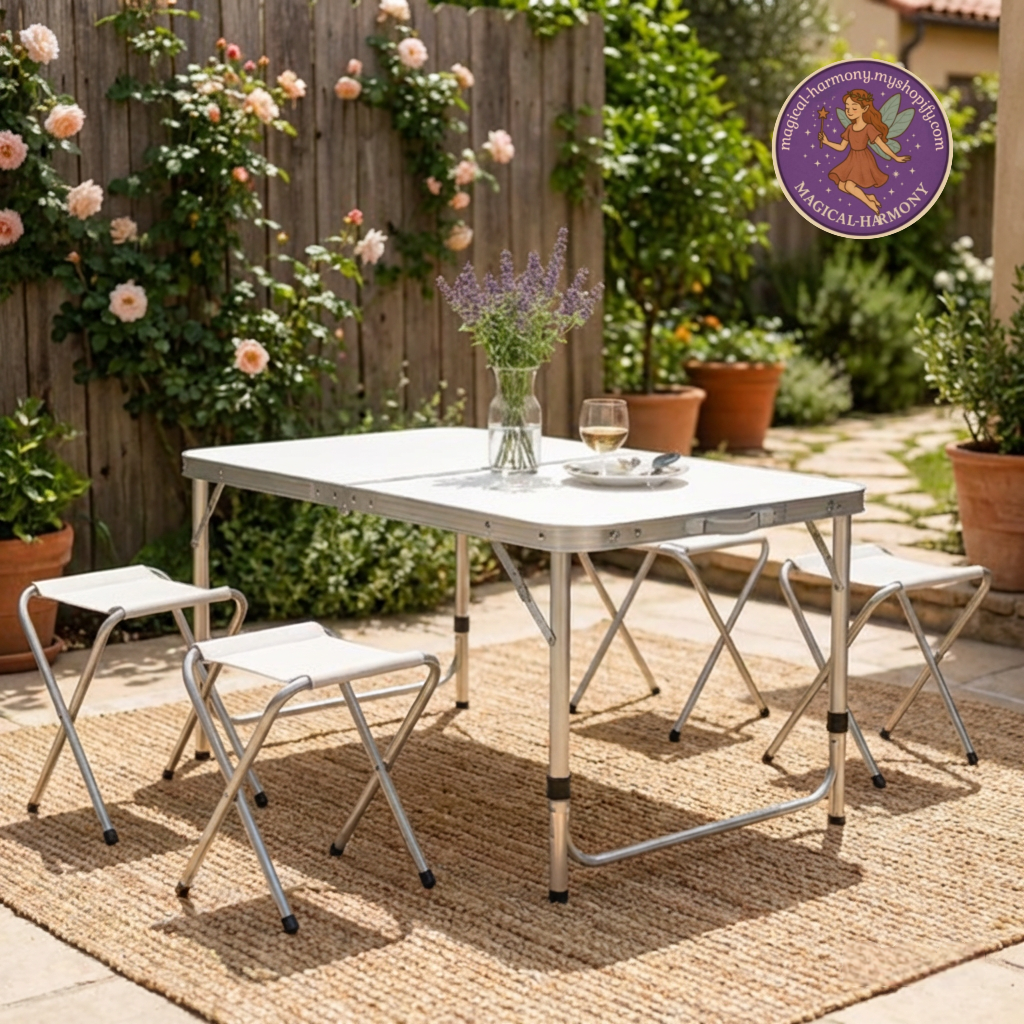 5-Piece Portable Outdoor Dining Set
