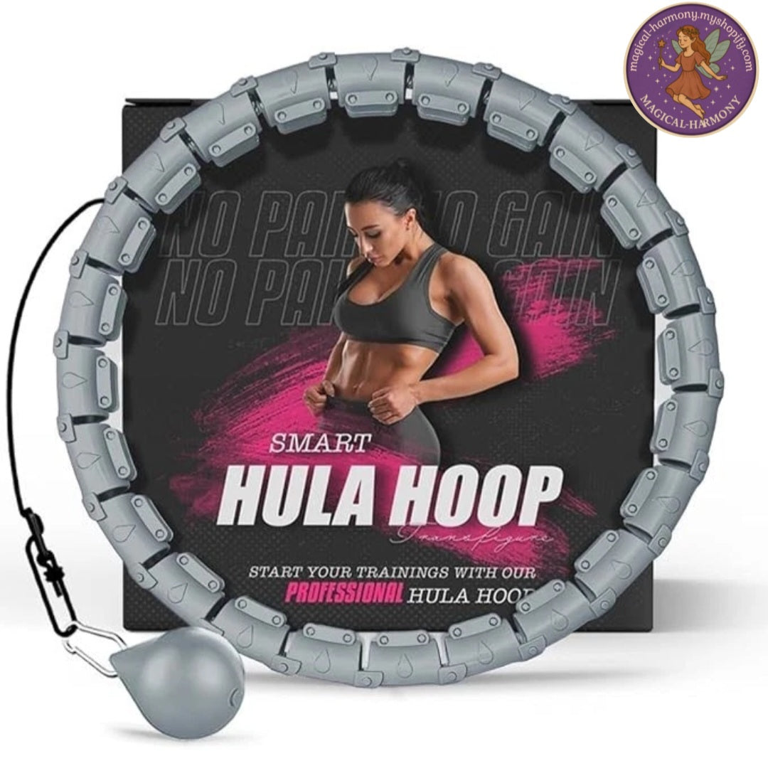 Adjustable Hula Hoops for Adults Fitness Exercise Infinity Hoop with 360° Hips