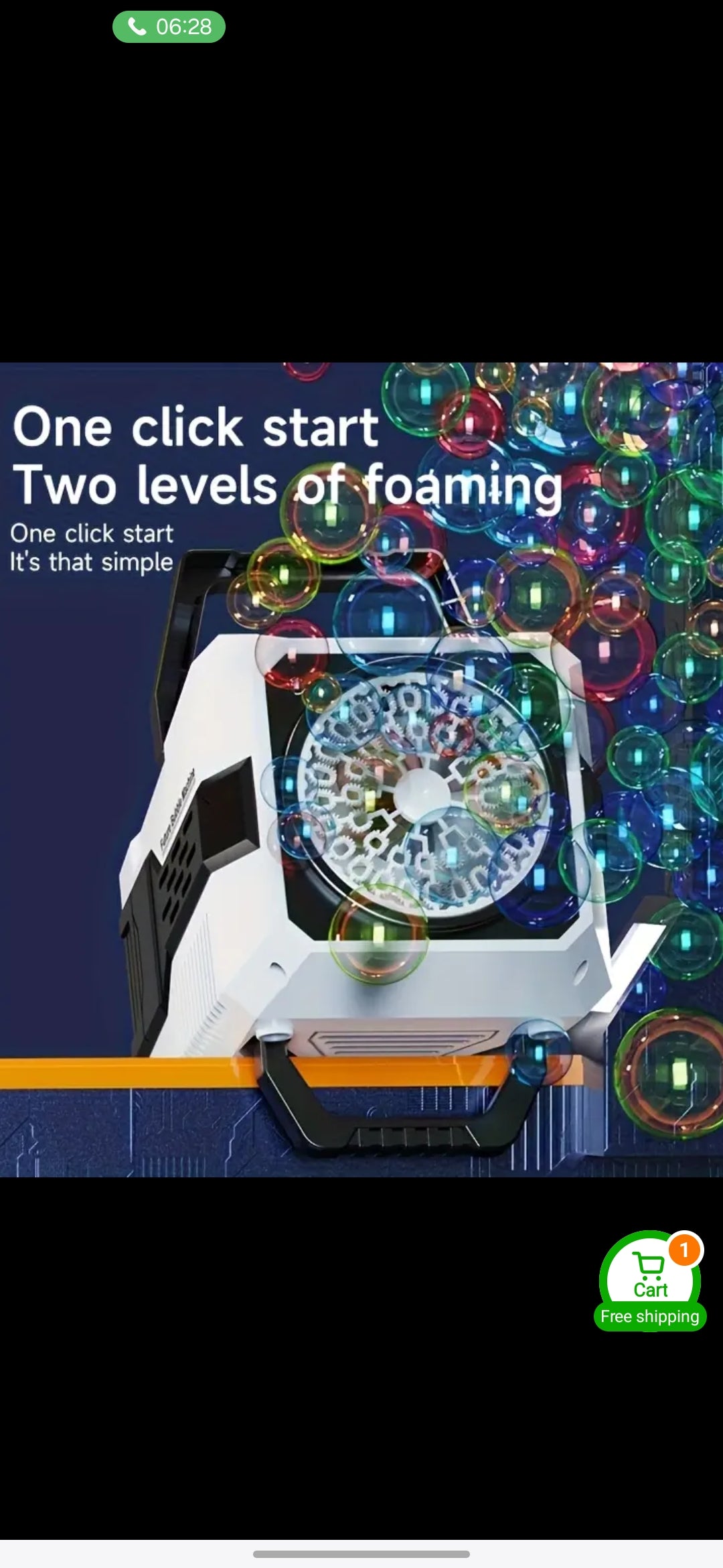 Portable Bubble Machine