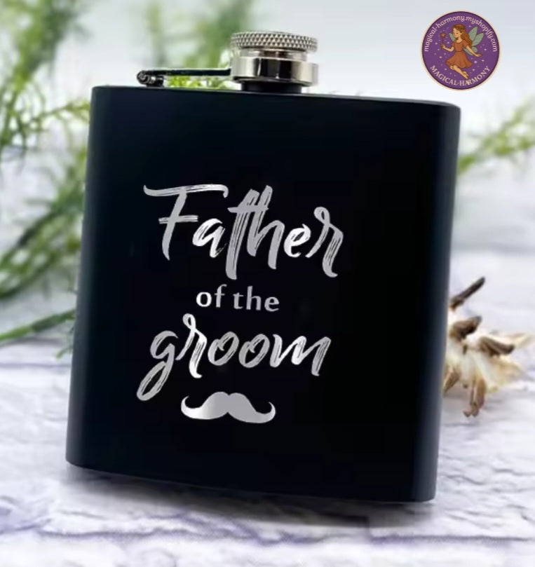 🥃 Wedding Survival Kit (Hip Flask Edition!) 🥃