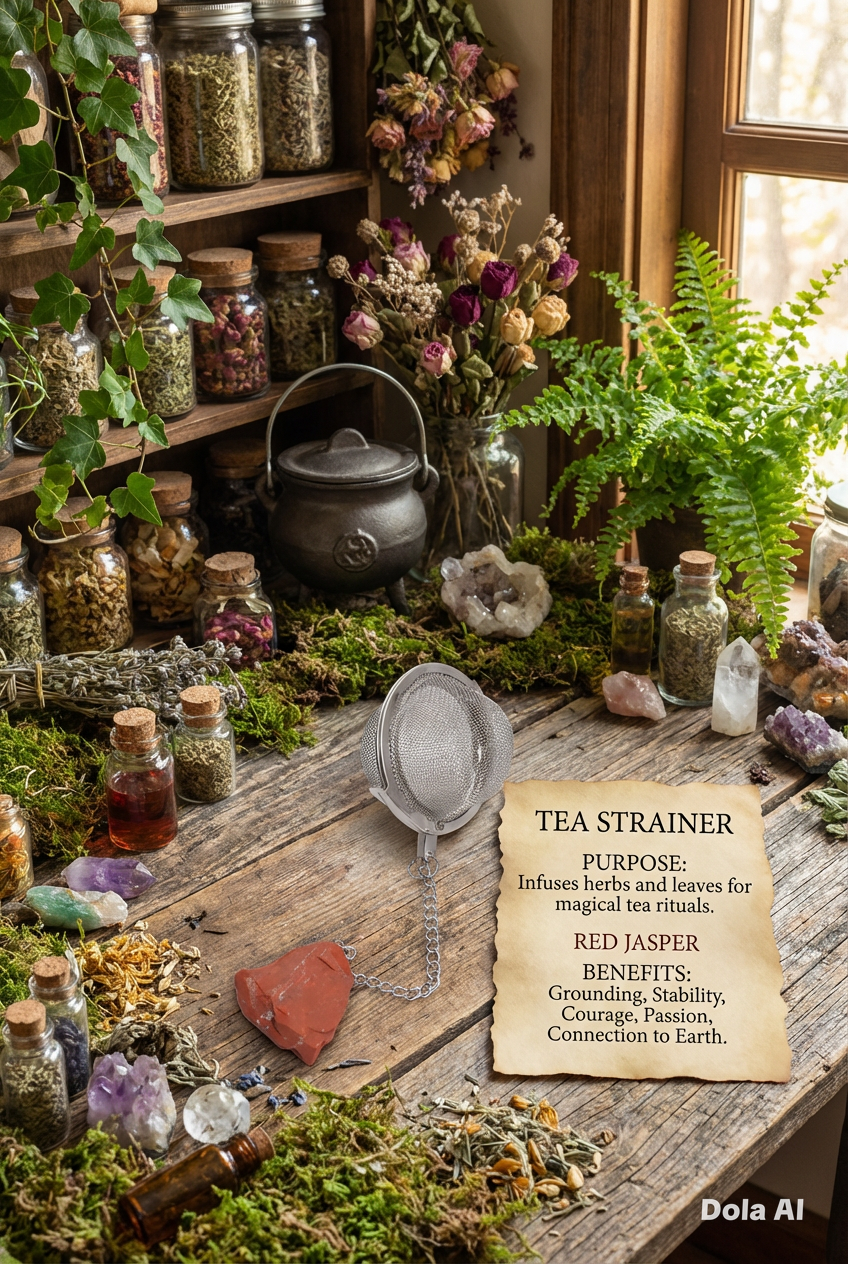 Crystal Tea Strainers
