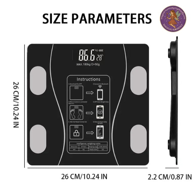 Electronic Digital Bathroom Scales