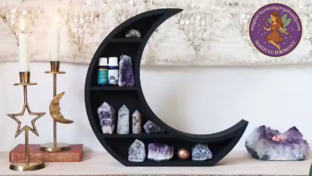 Magical Mystical Wooden Display Rack