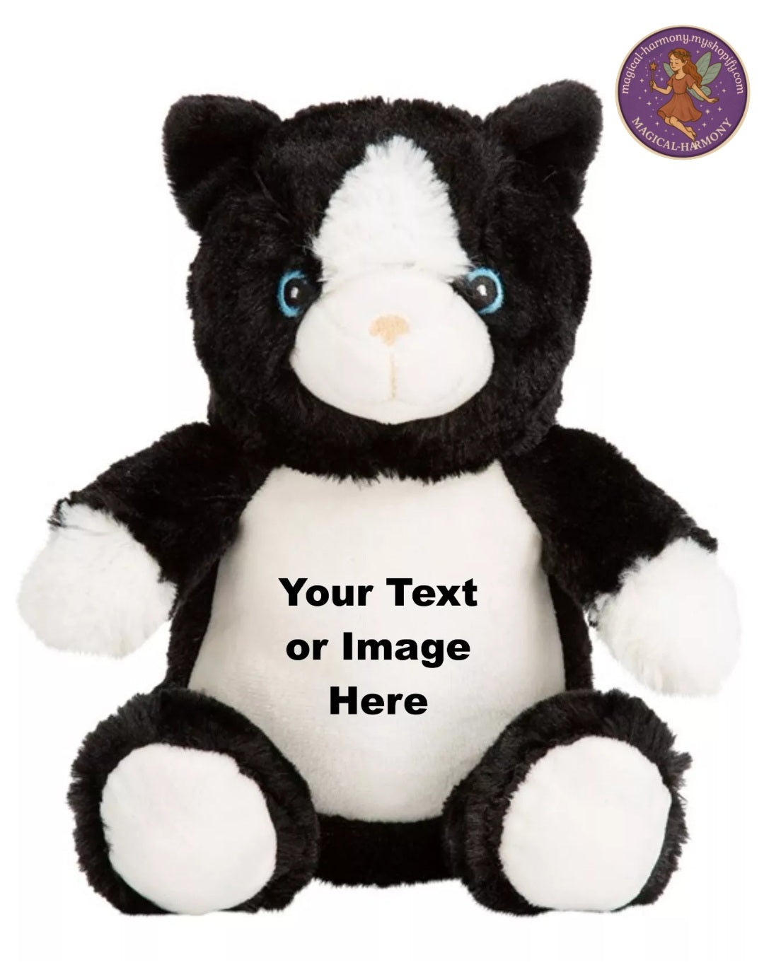 Personalised Mini Teddy Stuff Toys Image Text Valentine Birthday Adult Kid Gift