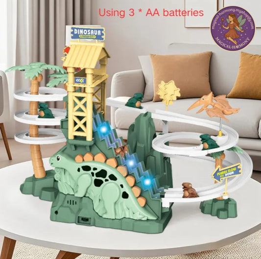 Dinosaur Climbing Slide Music Toy