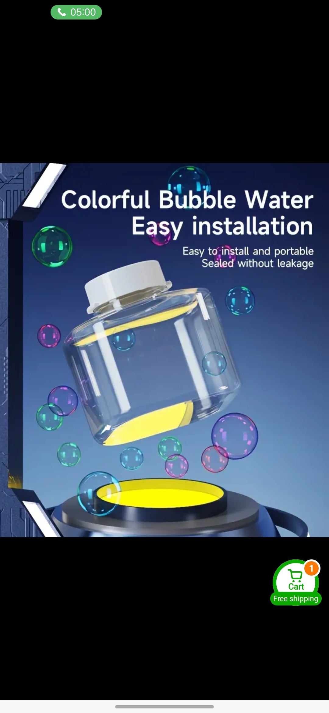 Portable Bubble Machine