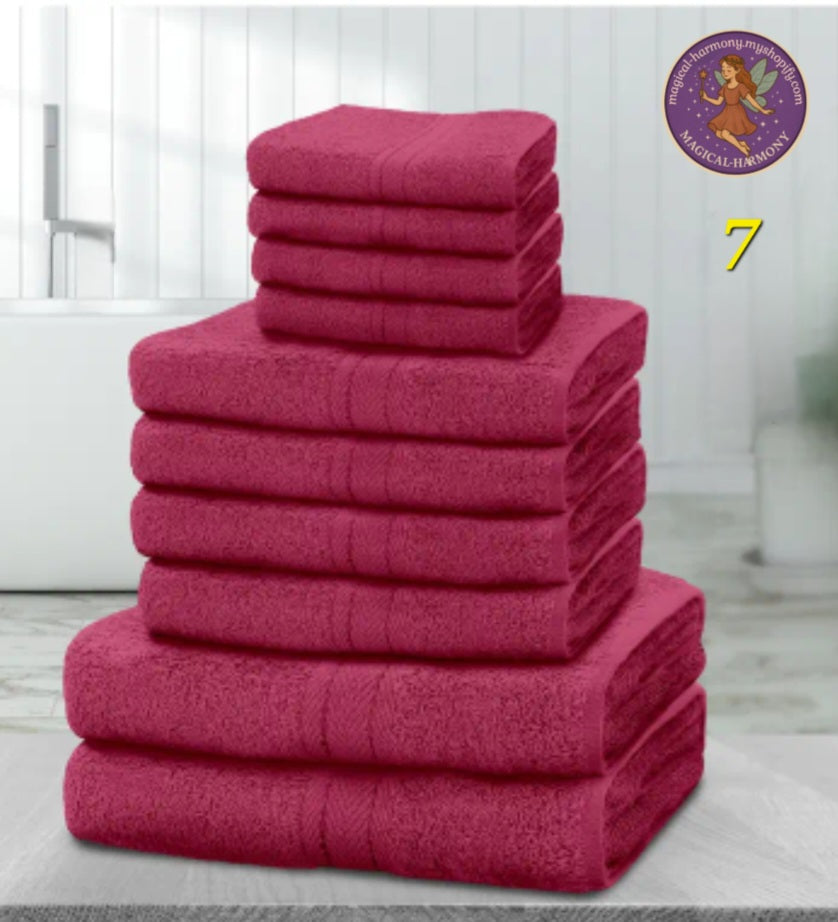 10pcs Luxury Towel Bale Set