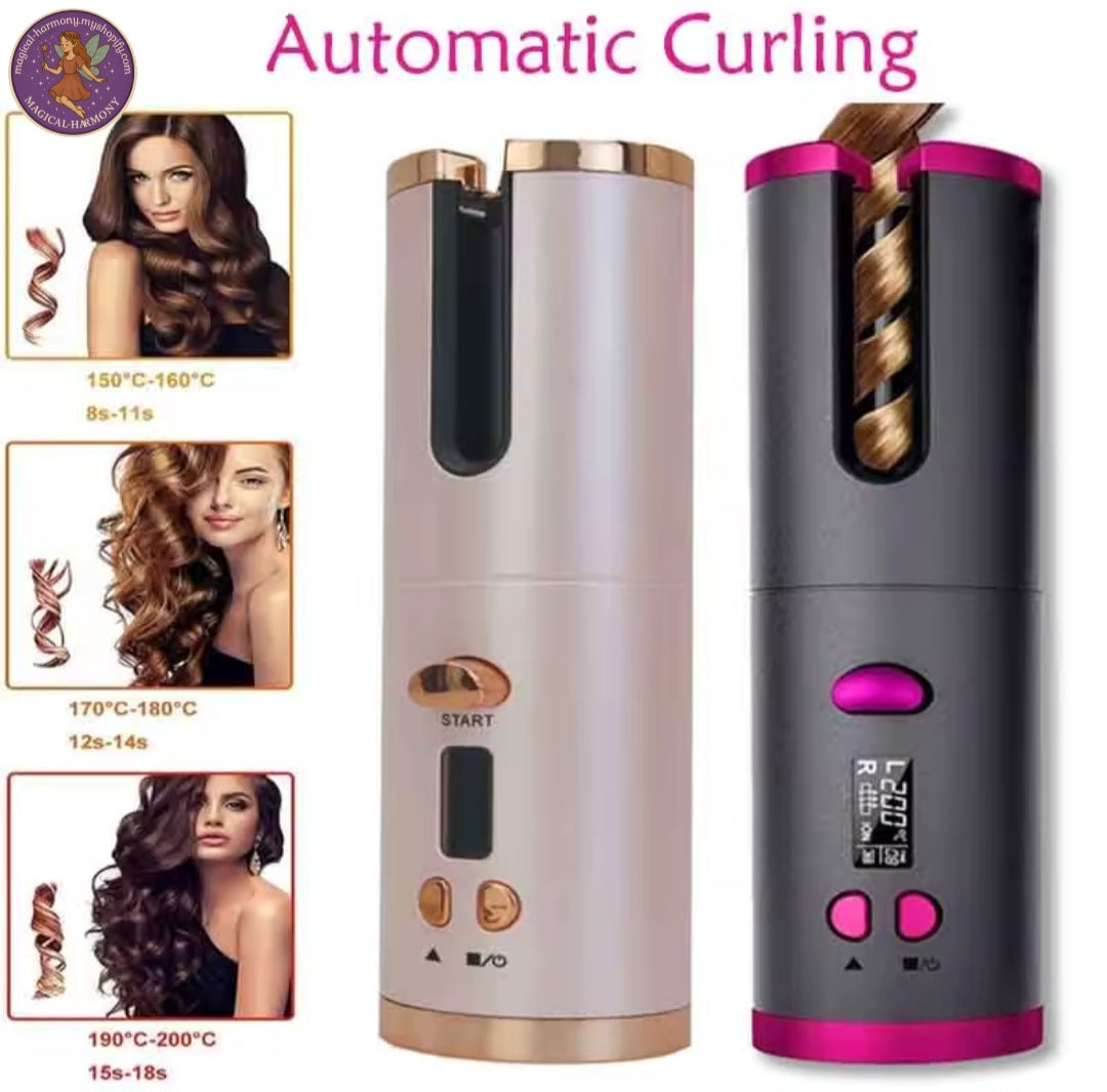 Automatic Rotating Curling Iron.