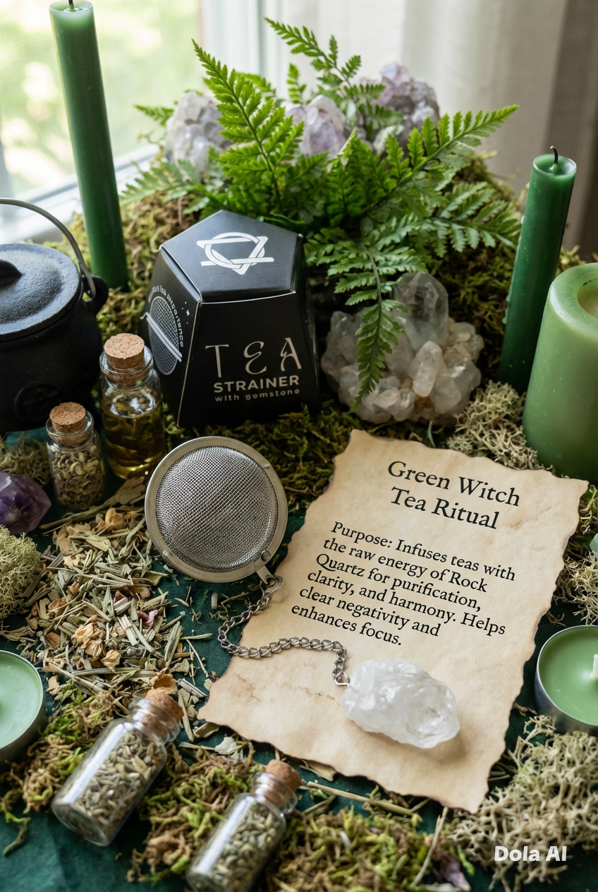 Crystal Tea Strainers