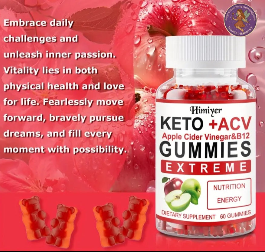 60 Keto + ACV Gummies