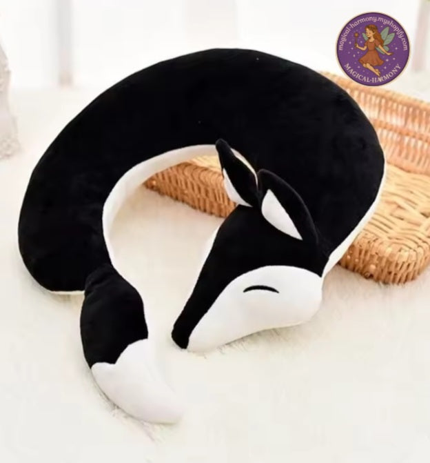 U-Shape Fox Travel Neck Pillow